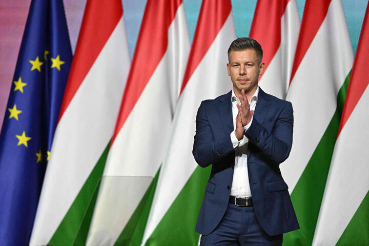Przewodniczący TISZY Peter Magyar
