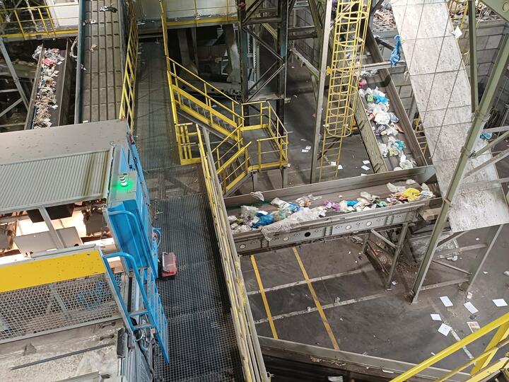 Sortownia odpadów w Lublinie