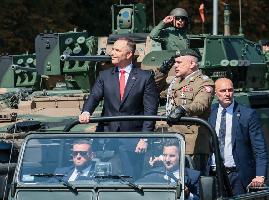 prezydent Karol Nawrocki, szef Sztabu Generalnego WP gen. Wiesław Kukuła