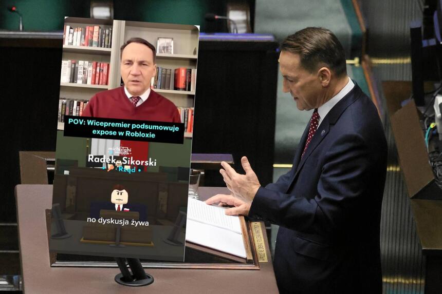 Sikorski zaskoczył exposé na Robloxie. Tam "można zrobić absolutnie wszystko"