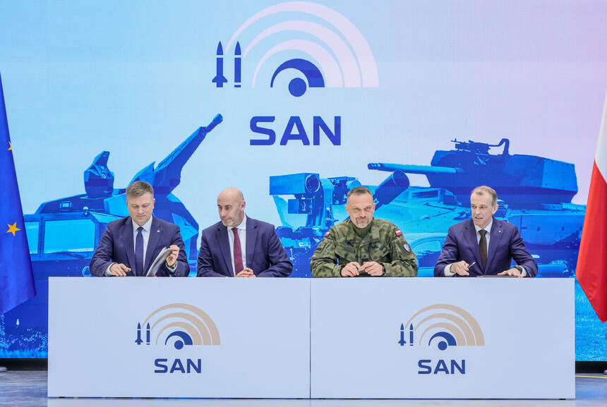 Podpisanie umowy na system San