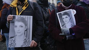 06.11.2021 Warszawa. Manifestacja "Ani jednej więcej! Marsz dla Izy"