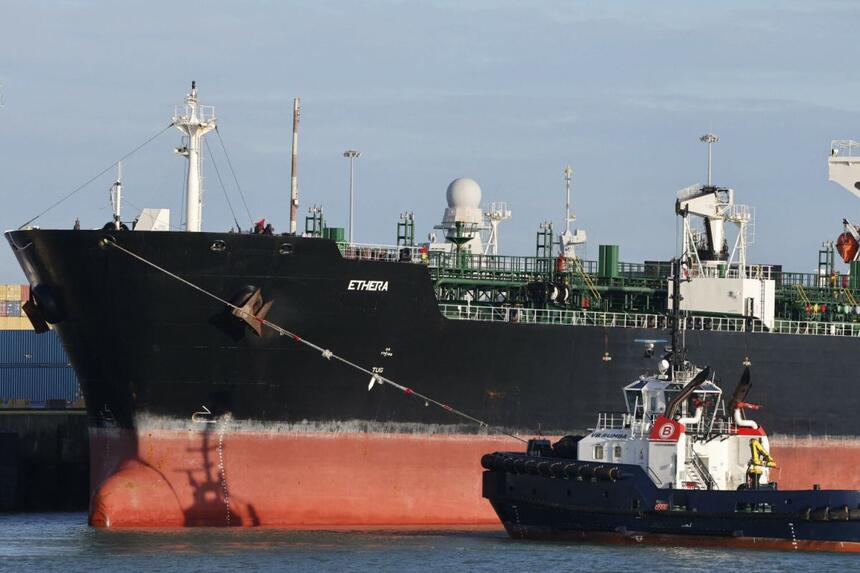 Belgia przejęła tankowiec należący do rosyjskiej floty cieni