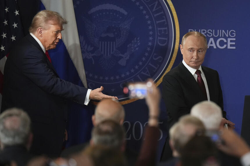 Donald Trump i Władimir Putin