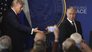 Donald Trump i Władimir Putin