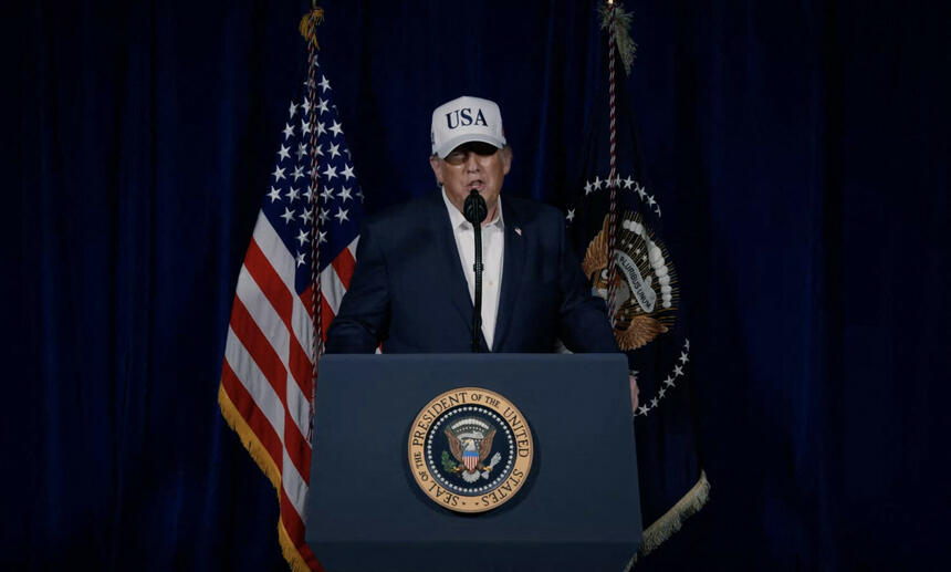 Prezydent USA Donald Trump